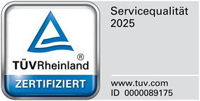 Autohaus Moser GmbH ist von TÜV Rheinland zertifiziert Bild mit Zertifikat von TÜV-Rheinland